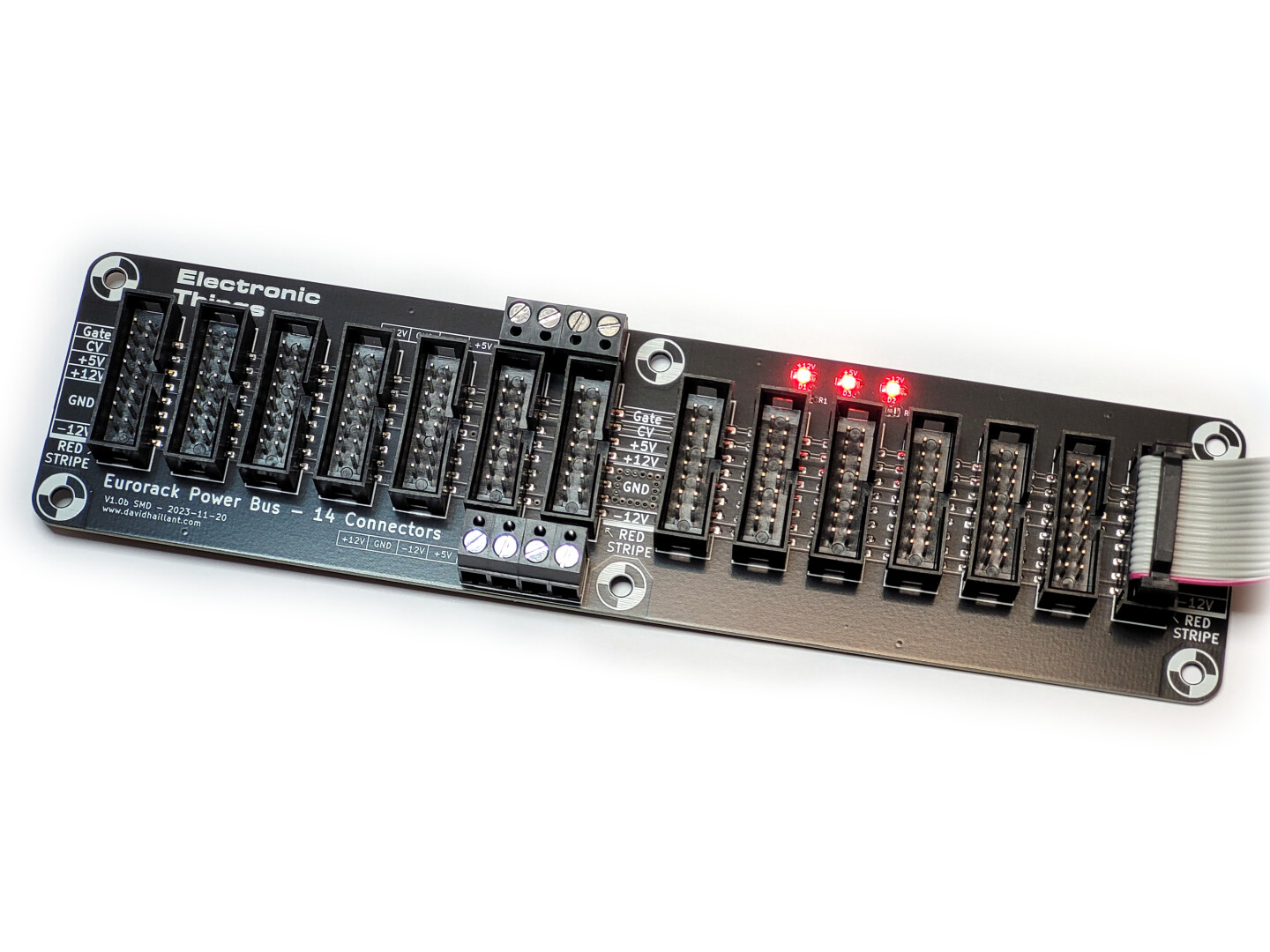 Eurorack Power Bus 14 - SMD